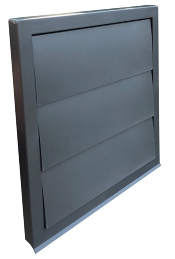 Jalousieklappen, Wrasenklappen weiß anthrazit